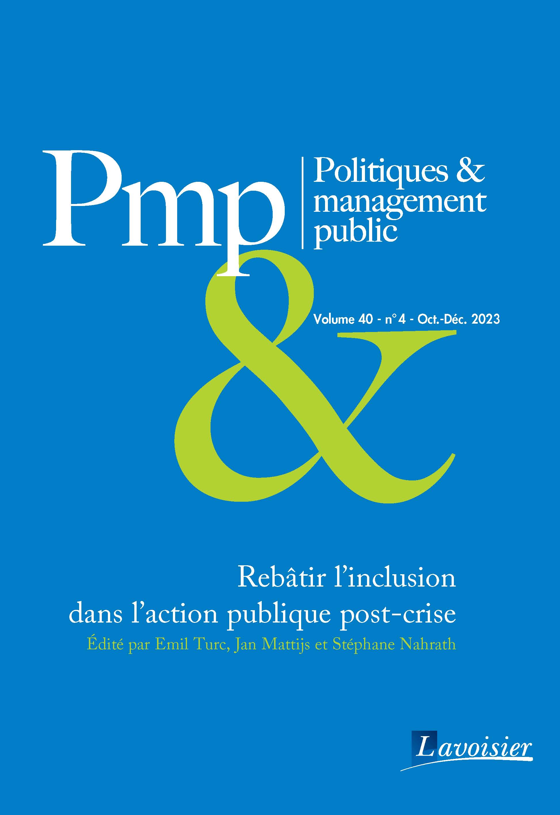 Politiques et Management Public